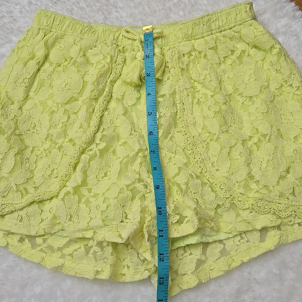 Abercrombie Kids Neon Green Shorts, Girls 13/14, Great Condition